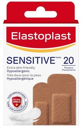 SensitiveTM Bandages Medium Skin Tone - 20 strips - 2 sizes